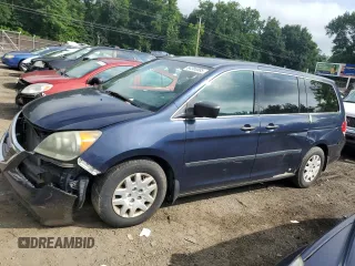 2008 Honda Odyssey LX z VIN 5FNRL38288B084202, wystawiony jako Copart lot #64385585 z przebiegiem 114 655 mil mil oraz Szkoda całkowita • Salvage title. Historia ofert i sprzedaży dostępna na DreamBid. Obrazek 1.