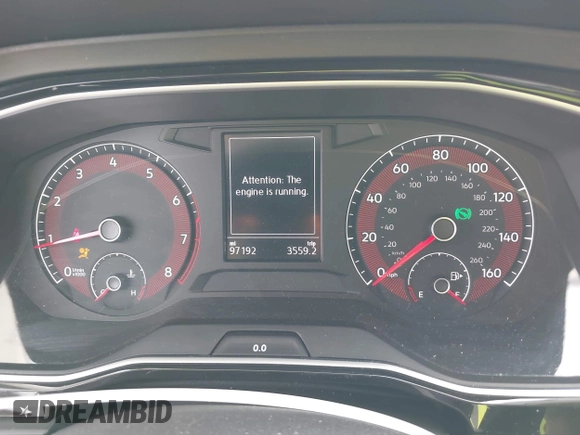 2021 Volkswagen Jetta S with VIN 3VWC57BU1MM006316, listed as a IAAI auction lot 42139509 with 97,192 mi miles and . Bid and sale history available at DreamBid. Image 7.