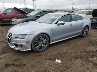 2017 Audi A7 z VIN WAU22BFC2HN025865, wystawiony jako Copart lot #86629704 z przebiegiem 57 434 mil mil oraz Szkody całkowita. Historia ofert i sprzedaży dostępna na DreamBid. Obrazek 1.