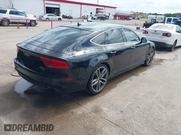 2012 Audi A7 Prestige with VIN WAU3GAFC7CN158467, listed as a IAAI auction lot 42583561 with 180,940 mi miles and . Bid and sale history available at DreamBid. Image 4.