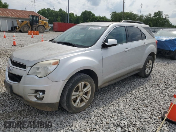 2013 Chevrolet Equinox LT z VIN 2GNFLNEK4D6183240, wystawiony jako Copart lot #58975775 z przebiegiem 190 490 mil mil oraz Czysty tytuł • Clean title. Historia ofert i sprzedaży dostępna na DreamBid. Obrazek 1.