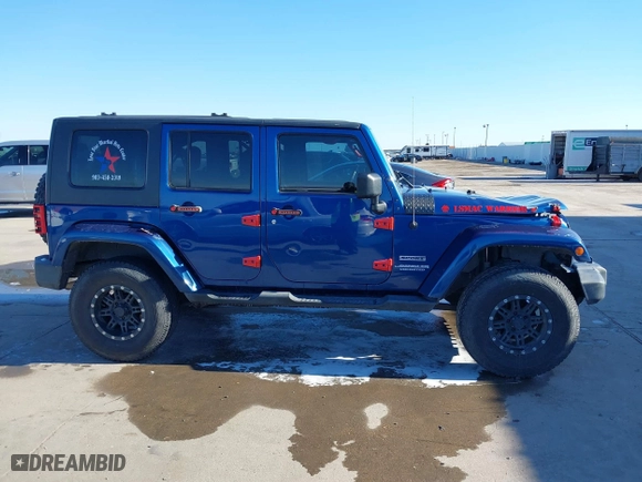 2010 Jeep Wrangler Unlimited Sport with VIN 1J4BA3H18AL105500, listed as a IAAI auction lot 41634465 with 230,453 mi miles. Bid and sale history available at carsss.com. Image 13.