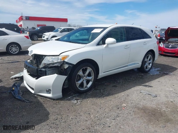 2012 Toyota Venza LE with VIN 4T3ZK3BB9CU051210, listed as a IAAI auction lot 41744055 with 197,617 mi miles. Bid and sale history available at carsss.com. Image 2.