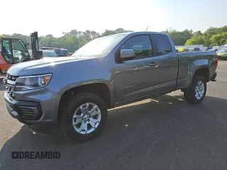 2022 Chevrolet Colorado 2WD LT z VIN 1GCHSCEA3N1176249, wystawiony jako Copart lot #59195625 z przebiegiem 46 723 mil mil oraz Czysty tytuł • Clean title. Historia ofert i sprzedaży dostępna na DreamBid. Obrazek 1.
