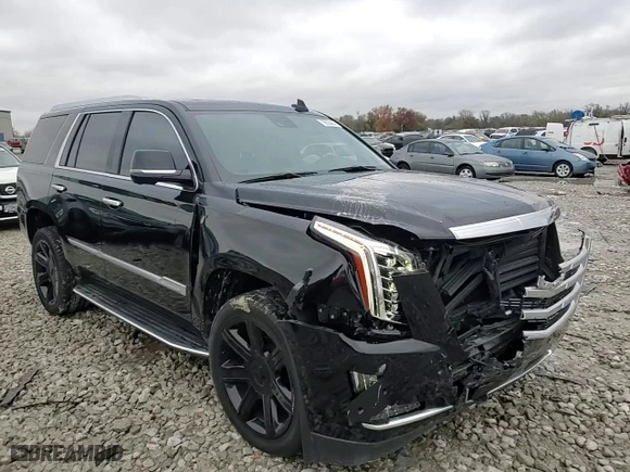 2020 Cadillac Escalade Premium Luxury with VIN 1GYS4CKJ1LR159107, listed as a Copart auction lot 79829484 with 64,505 mi miles and Salvage Title. Bid and sale history available at carsss.com. Image 12.