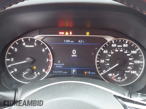 2019 Nissan Altima SR with VIN 1N4BL4CV4KC129249, listed as a IAAI auction lot 41392193 with 133,197 mi miles and . Bid and sale history available at carsss.com. Image 7.