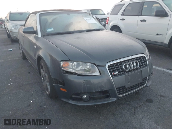 2009 Audi A4 2.0T with VIN WAUDF48H69K010872, listed as a IAAI auction lot 41375112 with 98,710 mi miles. Bid and sale history available at carsss.com. Image 1.