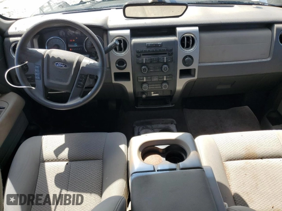 2009 Ford F-150 XL with VIN 1FTRW12869KB50968, listed as a Copart auction lot 55994985 with 243,144 mi miles and Salvage title. Bid and sale history available at DreamBid. Image 8.