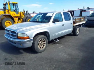 2003 Dodge Dakota SLT with VIN 1D7HL48N33S295059, listed as a IAAI auction lot 42085612 with 176,934 mi miles. Bid and sale history available at carsss.com. Image 2.