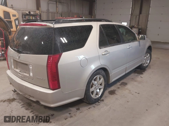 2008 Cadillac SRX AWD with VIN 1GYEE437880134297, listed as a IAAI auction lot 41869680 with 63,777 mi miles. Bid and sale history available at carsss.com. Image 4.