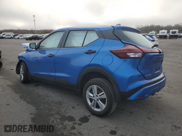 2023 Nissan Kicks S with VIN 3N1CP5BV0PL568683, listed as a Copart auction lot 49624455 with 0 mi miles and Salvage Title. Bid and sale history available at carsss.com. Image 2.