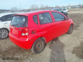 2004 Chevrolet Aveo LS with VIN KL1TJ62654B218838, listed as a IAAI auction lot 41496237 with 174,217 mi miles. Bid and sale history available at carsss.com. Image 4.
