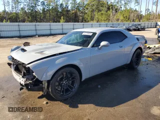 2020 Dodge Challenger R/T Scat Pack 50th Anniversary z VIN 2C3CDZFJXLH211295, wystawiony jako Copart lot #87278404 z przebiegiem 58 682 mil mil oraz Szkoda całkowita • Salvage title. Historia ofert i sprzedaży dostępna na DreamBid. Obrazek 1.