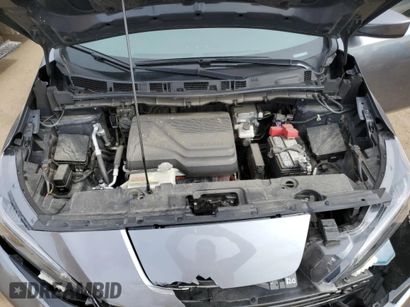 2023 Nissan LEAF S with VIN 1N4AZ1BV2PC554003, listed as a Copart auction lot 50589395 with 25,261 mi miles and Salvage Title. Bid and sale history available at DreamBid. Image 13.