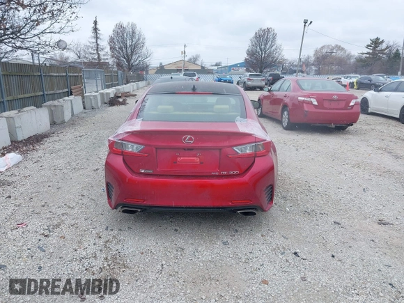 2016 Lexus RC 300 F Sport z VIN JTHSM5BC5G5001691, wystawiony jako IAAI lot #41016235 z przebiegiem 99 777 mil mil oraz . Historia ofert i sprzedaży dostępna na DreamBid. Obrazek 16.