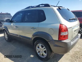 2008 Hyundai Tucson SE with VIN KM8JN12D28U895860, listed as a Copart auction lot 75031204 with 59,376 mi miles and Non Repairable. Bid and sale history available at carsss.com. Image 2.