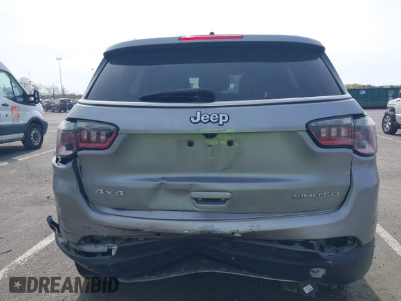 2021 Jeep Compass Limited with VIN 3C4NJDCBXMT528015, listed as a IAAI auction lot 42113829 with 72,325 mi miles and . Bid and sale history available at DreamBid. Image 16.