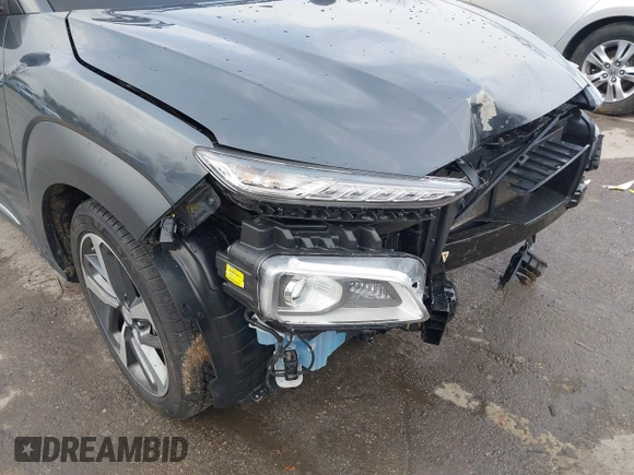 2019 Hyundai Kona Limited with VIN KM8K3CA59KU239307, listed as a IAAI auction lot 41607380 with 42,454 mi miles. Bid and sale history available at carsss.com. Image 16.