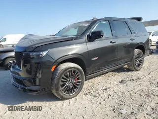 2024 Cadillac Escalade AWD V-Series z VIN 1GYS4HK92RR125835, wystawiony jako Copart lot #44029665 z przebiegiem 10 416 mil mil oraz Szkoda całkowita • Salvage title. Historia ofert i sprzedaży dostępna na DreamBid. Obrazek 1.