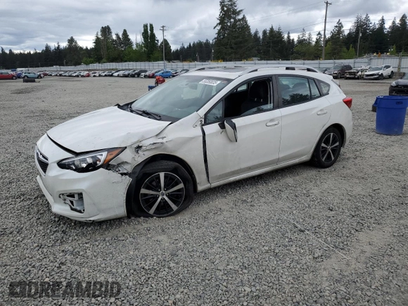 2019 Subaru Impreza Premium с VIN 4S3GTAD65K3739943, выставлен на аукционе Copart как лот 55350835 с пробегом 80 907 миль миль и Списание • Salvage title. История ставок и продаж доступна на DreamBid. Изображение 1.
