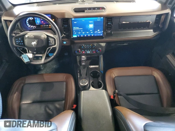 2023 Ford Bronco with VIN 1FMEE5DP2PLA95077, listed as a Copart auction lot 56154525 with 102,335 mi miles and Salvage title. Bid and sale history available at DreamBid. Image 8.