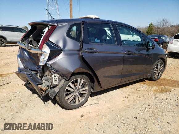 2015 Honda Fit EX-L with VIN 3HGGK5H84FM778647, listed as a Copart auction lot 48582815 with 140,449 mi miles and Salvage Title. Bid and sale history available at carsss.com. Image 3.