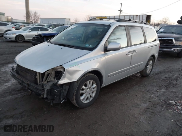 2007 Kia Sedona LX with VIN KNDMB233976172127, listed as a IAAI auction lot 41557356 with 164,383 mi miles. Bid and sale history available at carsss.com. Image 19.