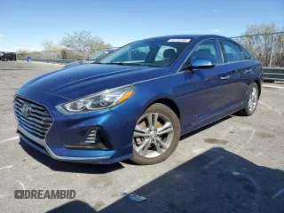 2018 Hyundai Sonata Sport with VIN 5NPE34AF7JH596378, listed as a Copart auction lot 55139785 with 115,757 mi miles and Clean Title. Bid and sale history available at carsss.com. Image 1.