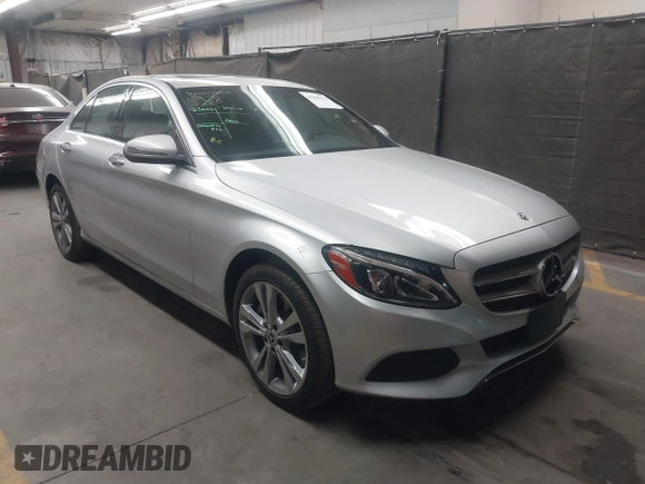 2018 Mercedes-Benz C 300 with VIN 55SWF4KBXJU255125, listed as a IAAI auction lot 42182752 with 54,932 mi miles and . Bid and sale history available at DreamBid. Image 1.
