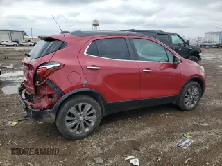 2017 Buick Encore Preferred with VIN KL4CJASB0HB006731, listed as a Copart auction lot 58355885 with 82,210 mi miles and Salvage title. Bid and sale history available at DreamBid. Image 3.