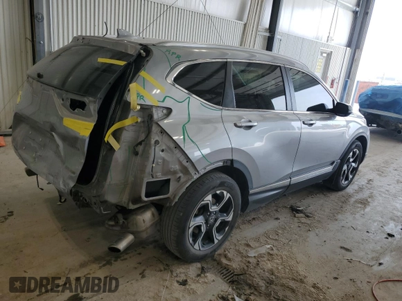 2019 Honda CR-V Touring with VIN JHLRW2H99KX012021, listed as a Copart auction lot 52072255 with 26,262 mi miles and Clean Title. Bid and sale history available at carsss.com. Image 3.