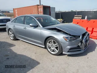 2016 Audi A6 Premium Plus z VIN WAUGFAFC1GN011748, wystawiony jako IAAI lot #42009979 z przebiegiem 135 512 mil mil oraz . Historia ofert i sprzedaży dostępna na DreamBid. Obrazek 1.