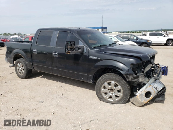 2013 Ford F-150 XL with VIN 1FTFW1ET3DKF25906, listed as a Copart auction lot 61101155 with 242,853 mi miles and Clean title. Bid and sale history available at DreamBid. Image 4.