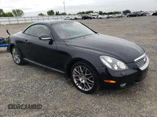 2005 Lexus SC 430 z VIN JTHFN48Y650061629, wystawiony jako Copart lot #52024015 z przebiegiem 121 450 mil mil oraz Szkoda całkowita • Salvage title. Historia ofert i sprzedaży dostępna na DreamBid. Obrazek 4.