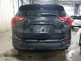2020 GMC Terrain SLT with VIN 3GKALVEVXLL343813, listed as a Copart auction lot 86505594 with 71,837 mi miles and Salvage Title. Bid and sale history available at carsss.com. Image 6.