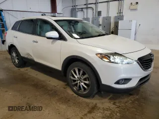 2014 Mazda CX-9 Grand Touring z VIN JM3TB3DV9E0428632, wystawiony jako Copart lot #59928885 z przebiegiem 83 697 mil mil oraz Szkoda całkowita • Salvage title. Historia ofert i sprzedaży dostępna na DreamBid. Obrazek 4.