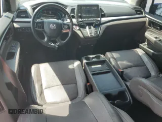 2020 Honda Odyssey Elite with VIN 5FNRL6H99LB063690, listed as a Copart auction lot 51225435 with 70,721 mi miles and Salvage Title. Bid and sale history available at DreamBid. Image 8.
