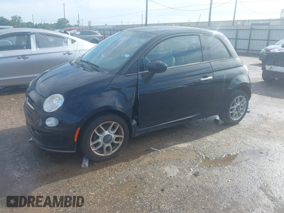 2013 FIAT 500 Pop with VIN 3C3CFFAR5DT526262, listed as a IAAI auction lot 42355214 with 133,791 mi miles and . Bid and sale history available at DreamBid. Image 2.