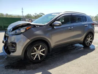 2017 Kia Sportage EX z VIN KNDPN3AC1H7191196, wystawiony jako Copart lot #48250255 z przebiegiem 88 240 mil mil oraz Czysty tytuł • Clean title. Historia ofert i sprzedaży dostępna na DreamBid. Obrazek 1.