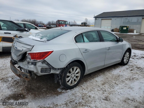 2012 Buick LaCrosse Leather with VIN 1G4GC5ER4CF221320, listed as a Copart auction lot 44676065 with 237,628 mi miles and Clean Title. Bid and sale history available at carsss.com. Image 3.