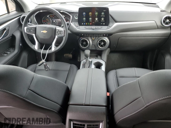 2024 Chevrolet Blazer LT with VIN 3GNKBJRSXRS209546, listed as a Copart auction lot 48401945 with 7,025 mi miles and Salvage title. Bid and sale history available at DreamBid. Image 8.