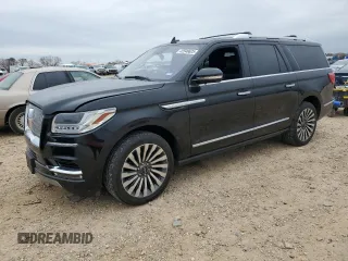 2019 Lincoln Navigator Reserve z VIN 5LMJJ3LT9KEL11983, wystawiony jako Copart lot #42546625 z przebiegiem 69 410 mil mil oraz Szkoda całkowita • Salvage title. Historia ofert i sprzedaży dostępna na DreamBid. Obrazek 1.