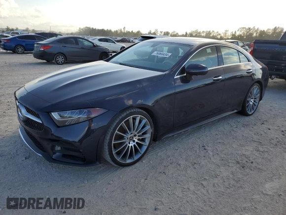 2020 Mercedes-Benz CLS with VIN WDD2J5JB6LA051168, listed as a Copart auction lot 76060434 with 0 mi miles and Non Repairable. Bid and sale history available at carsss.com. Image 1.