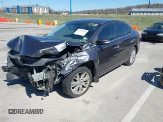 2013 Nissan Sentra SV with VIN 3N1AB7AP0DL706058, listed as a IAAI auction lot 41823244 with 149,209 mi miles. Bid and sale history available at carsss.com. Image 18.