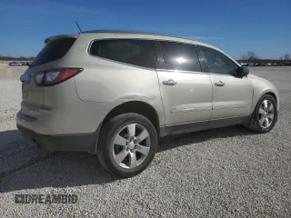 2014 Chevrolet Traverse LTZ with VIN 1GNKRJKD2EJ181292, listed as a Copart auction lot 49238085 with 159,058 mi miles and Salvage Title. Bid and sale history available at DreamBid. Image 3.