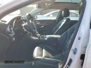 2015 Mercedes-Benz C 300 with VIN 55SWF4JBXFU079976, listed as a Copart auction lot 50727145 with 67,285 mi miles and Salvage Title. Bid and sale history available at carsss.com. Image 7.