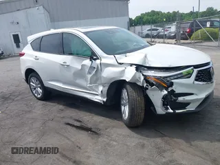 2021 Acura RDX with VIN 5J8TC1H31ML004962, listed as a IAAI auction lot 42074212 with 36,771 mi miles and . Bid and sale history available at DreamBid. Image 1.