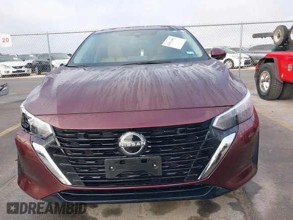 2024 Nissan Sentra SV with VIN 3N1AB8CV7RY330227, listed as a IAAI auction lot 41511992 with 7,852 mi miles and . Bid and sale history available at DreamBid. Image 12.