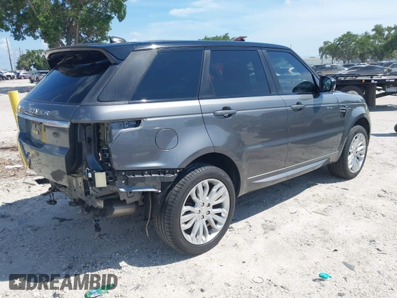2018 Land Rover Range Rover Sport HSE with VIN SALWR2RK4JA185416, listed as a IAAI auction lot 42517484 with 93,371 mi miles and . Bid and sale history available at DreamBid. Image 4.