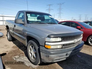 2002 Chevrolet Silverado 1500 with VIN 1GCEC14W52Z198932, listed as a Copart auction lot 51978105 with 188,211 mi miles and Salvage Title. Bid and sale history available at carsss.com. Image 4.